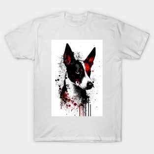 Basenji Dog Portrait T-Shirt